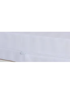 Funda de Colchón Velfont Raso Labrado Blanca