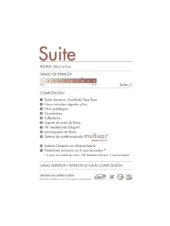 Colchón Sonpura Suite | Camanueva