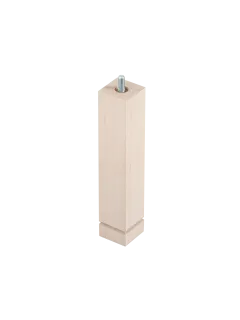 Sonpura Patas De Madera Cuadradas en Blanco - Camanueva
