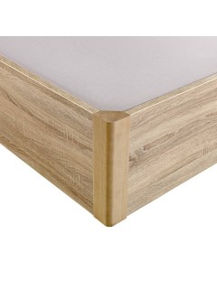 Canapé abatible PIKOLIN madera, alta capacidad y resistencia, cerezo,  150x190